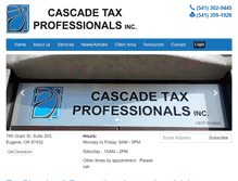 Tablet Screenshot of castax.com
